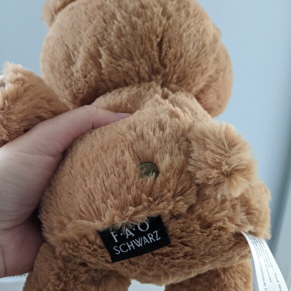F.A.O. Schwartz Official Teddy Bear Plush (no tags) - Picture 4 of 5